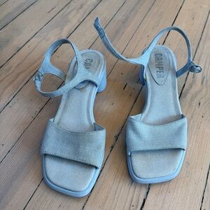 Camper Light Blue Women's Heels